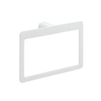 Portasalviette ad anello Gedy serie Pirenei - Bianco Matt