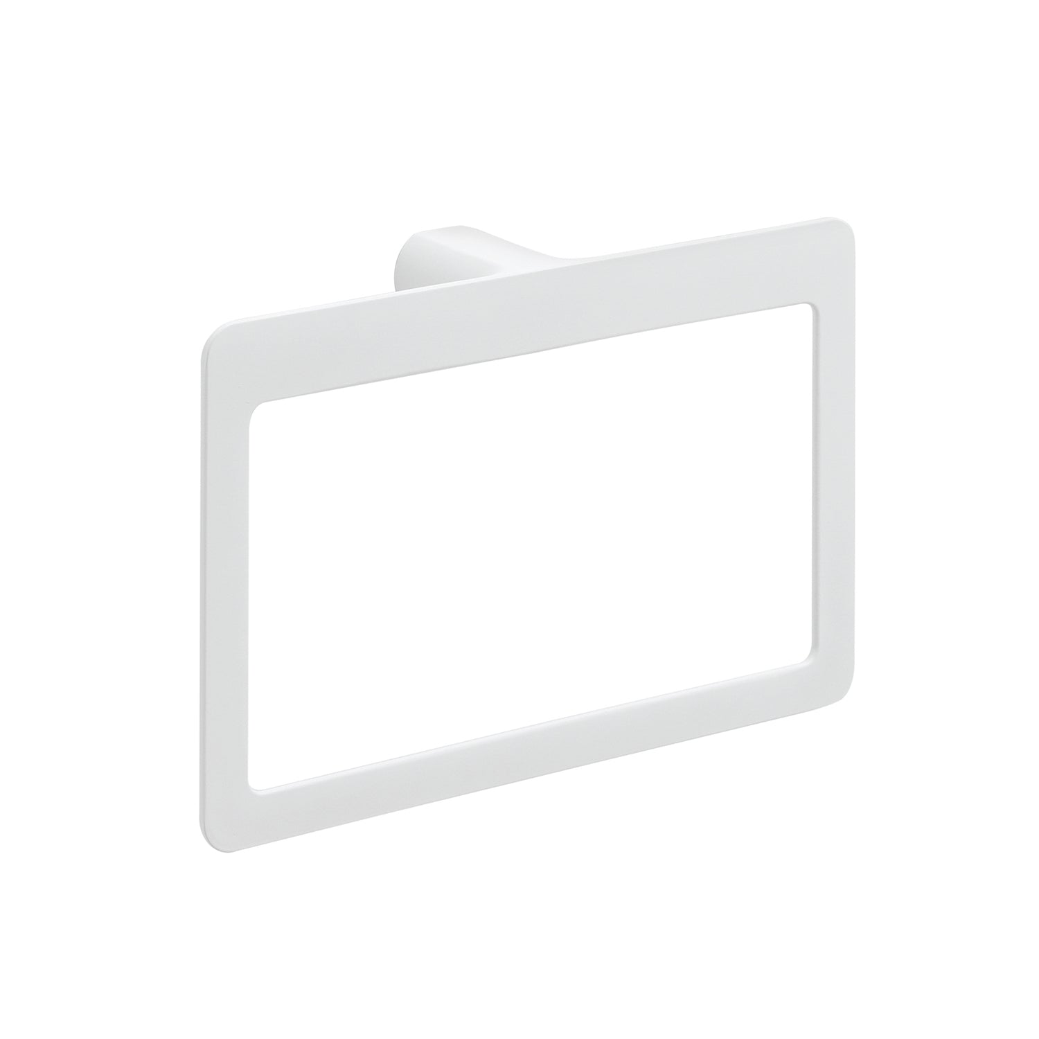 Portasalviette ad anello Gedy serie Pirenei - Bianco Matt