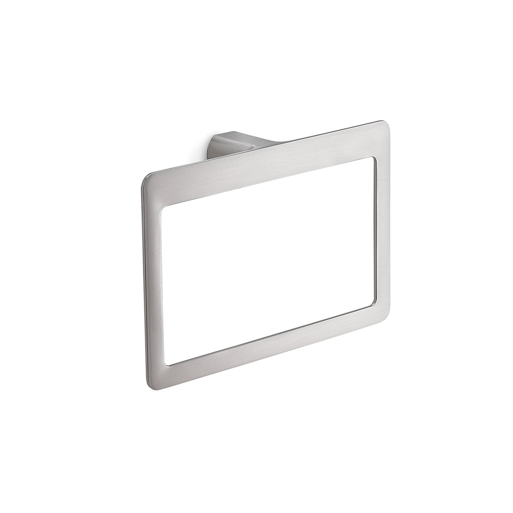 Portasalviette ad anello Gedy serie Pirenei - Spazzolato