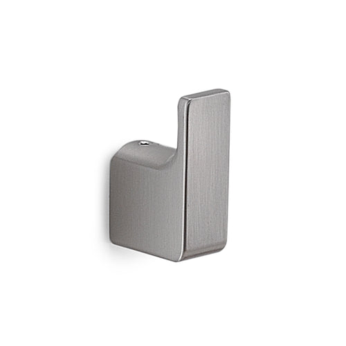 Appendiabiti 2 pezzi a muro Gedy serie Pirenei - Spazzolato