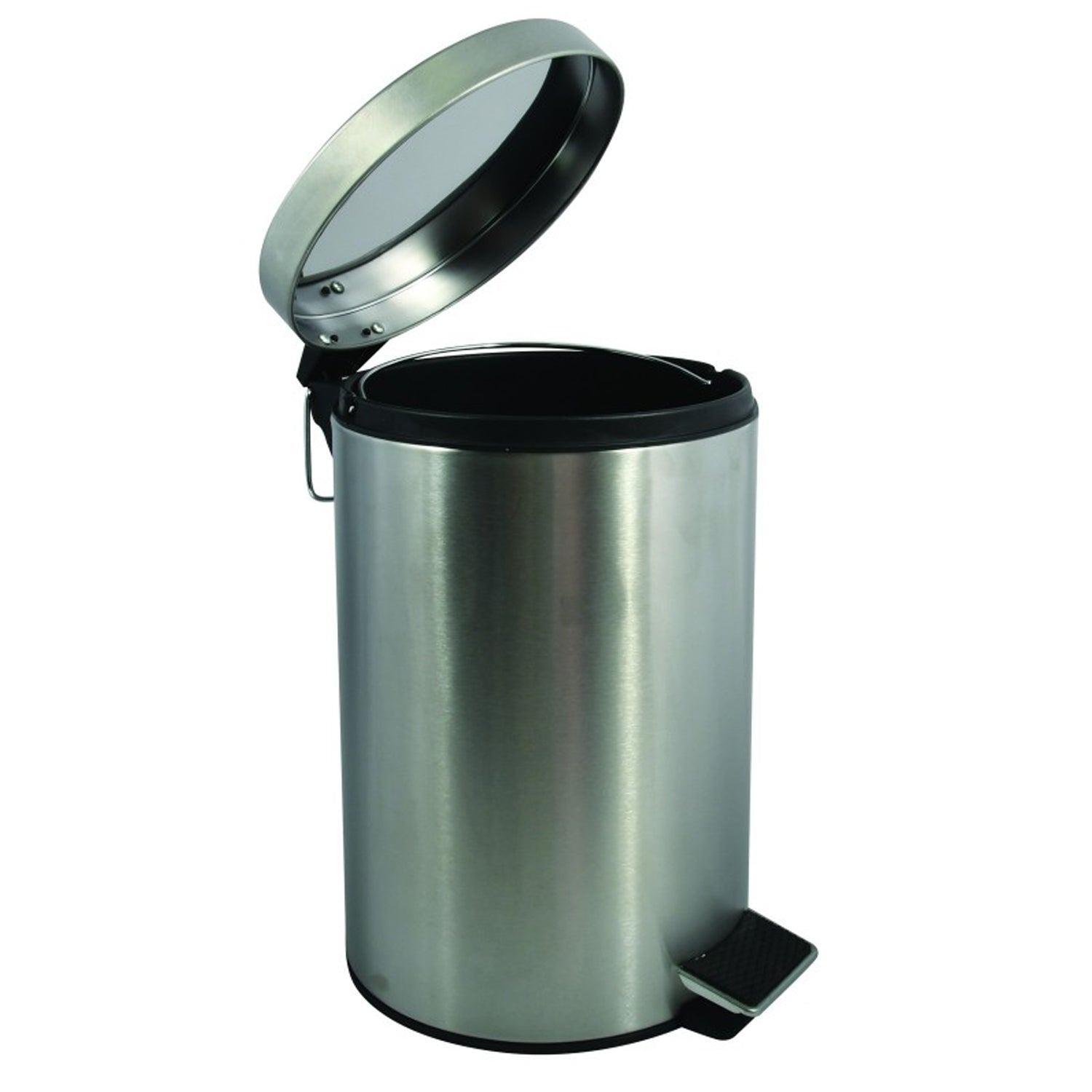 Pattumiera a pedale in Acciaio Inox 12L - Satinato