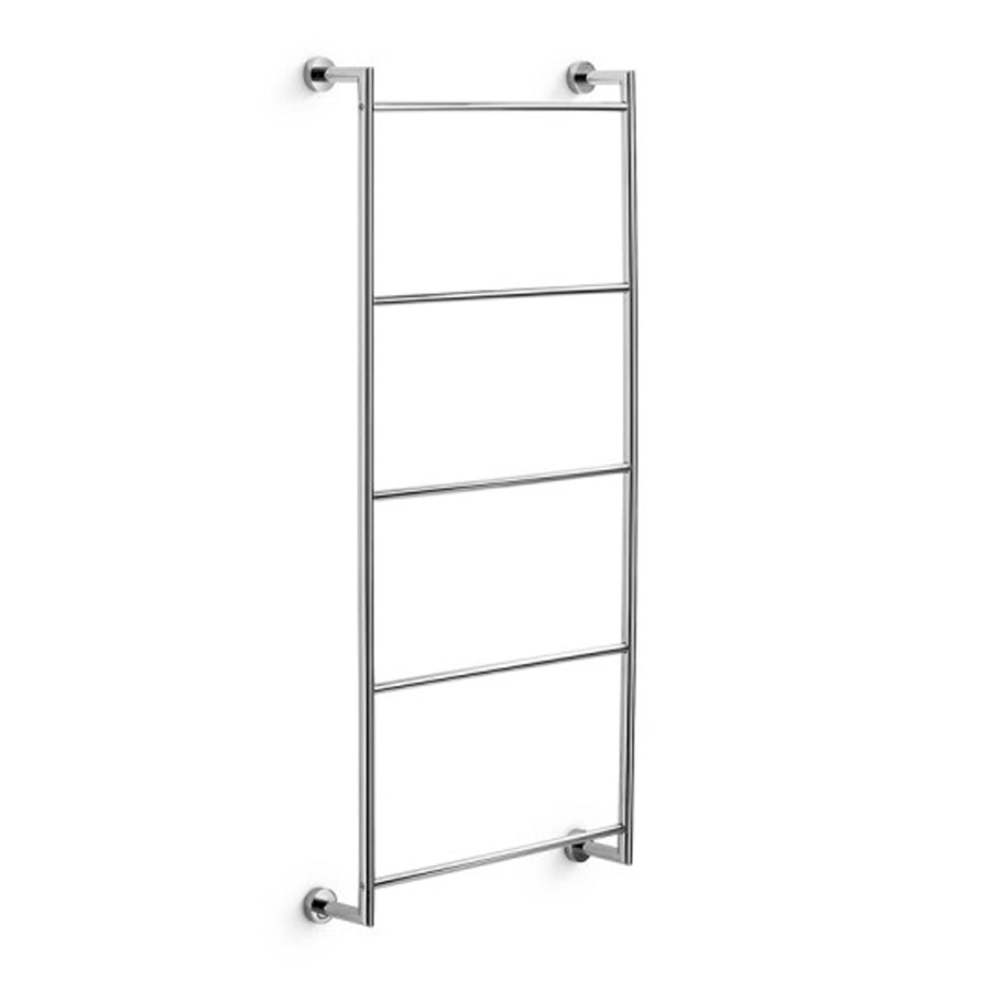 Scaletta porta asciugamani a muro Lineabeta collezione Baketo in ottone cromato