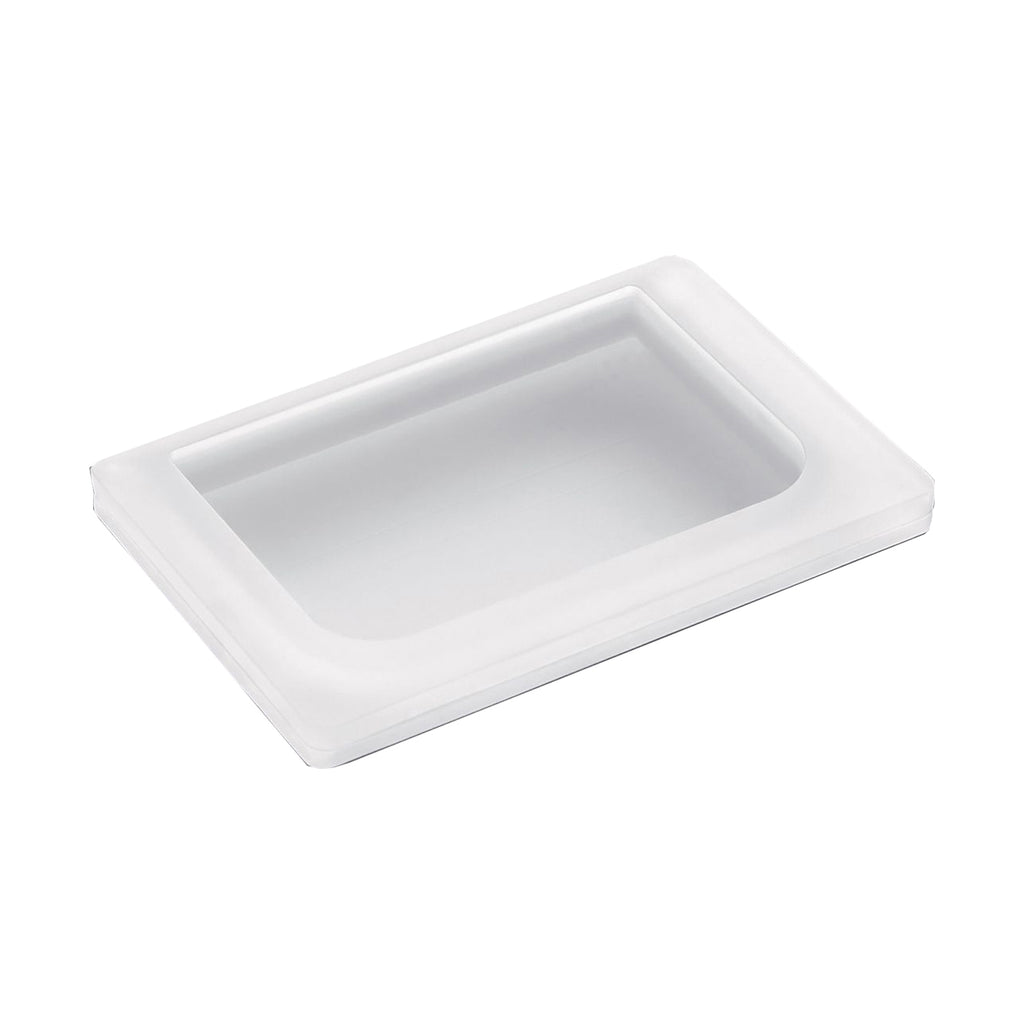 Porta sapone in vetro acidato collezione Look di Colombo Design