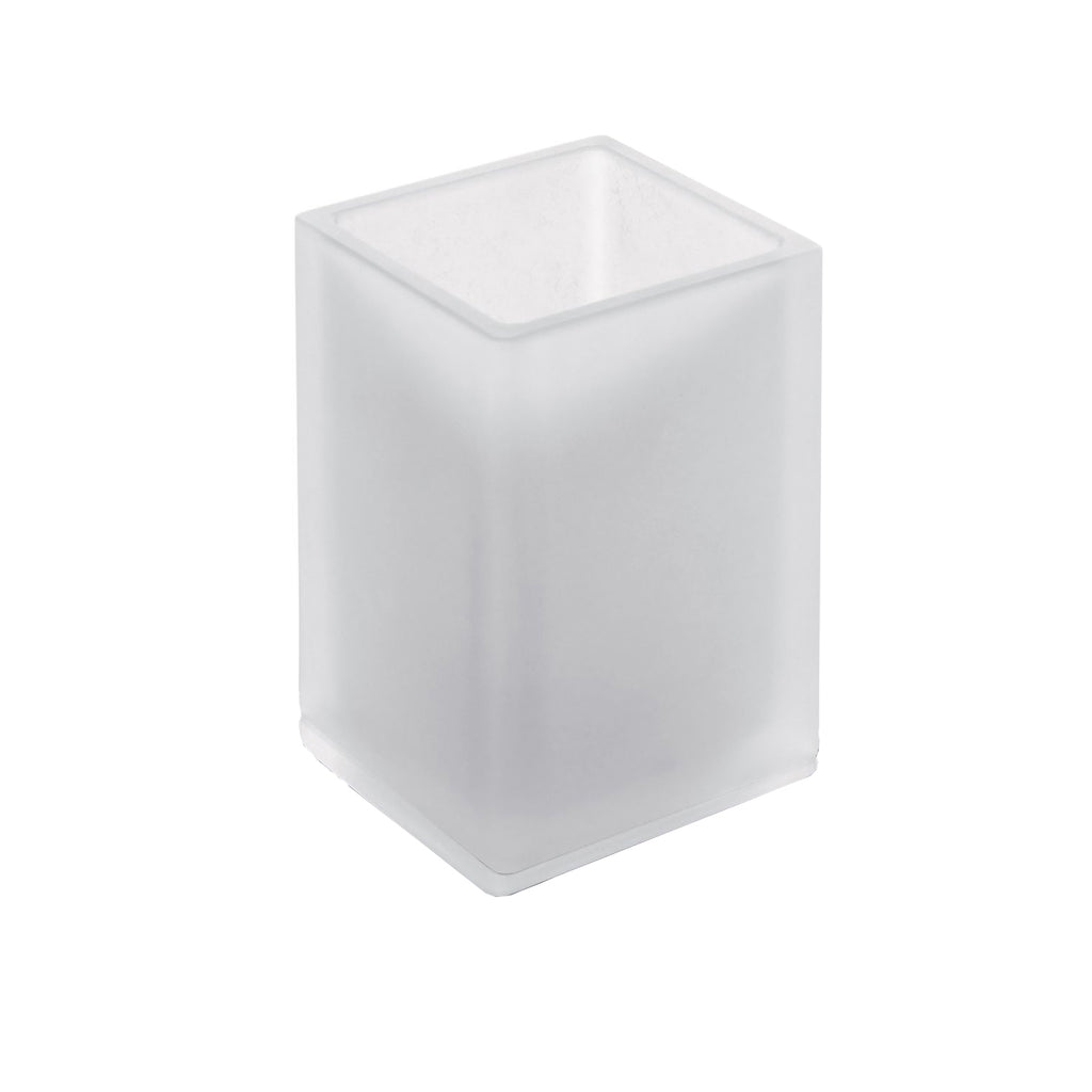 Bicchiere in vetro acidato collezione Look di Colombo Design