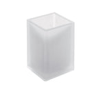 Bicchiere in vetro acidato collezione Look di Colombo Design