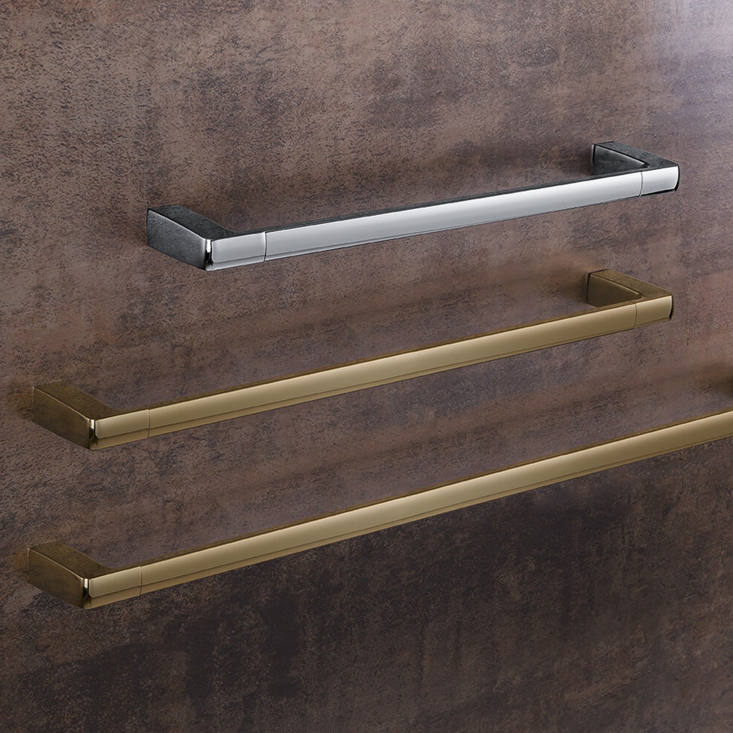Porta salvietta 53cm in ottone collezione LulÃ¹ di Colombo Design