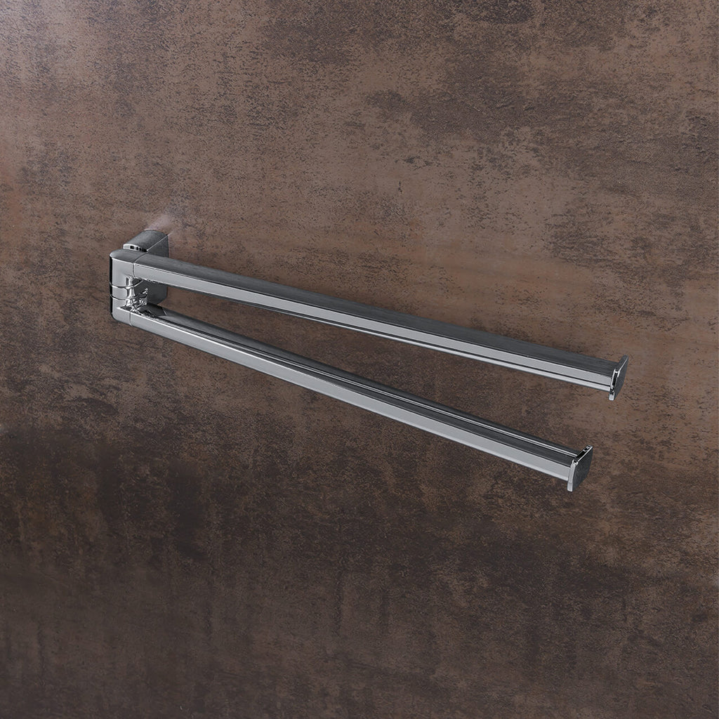 Porta salvietta doppio snodo in ottone collezione LulÃ¹ di Colombo Design