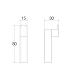 Appendi Asciugamani in Acciaio Inox Lucido di Lineabeta collezione Grela