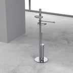 Piantana completa in ottone cromato Isole di Colombo Design