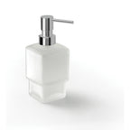 Dosasapone con erogatore in ottone Gedy serie Lounge - Satinato Cromo