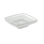 Portasapone per portasalviette attrezzabile Gedy serie Lounge - Satinato