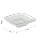 Portasapone per portasalviette attrezzabile Gedy serie Lounge - Satinato