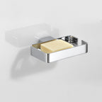 Portaoggetti doccia a parete Gedy serie Lounge - Cromato