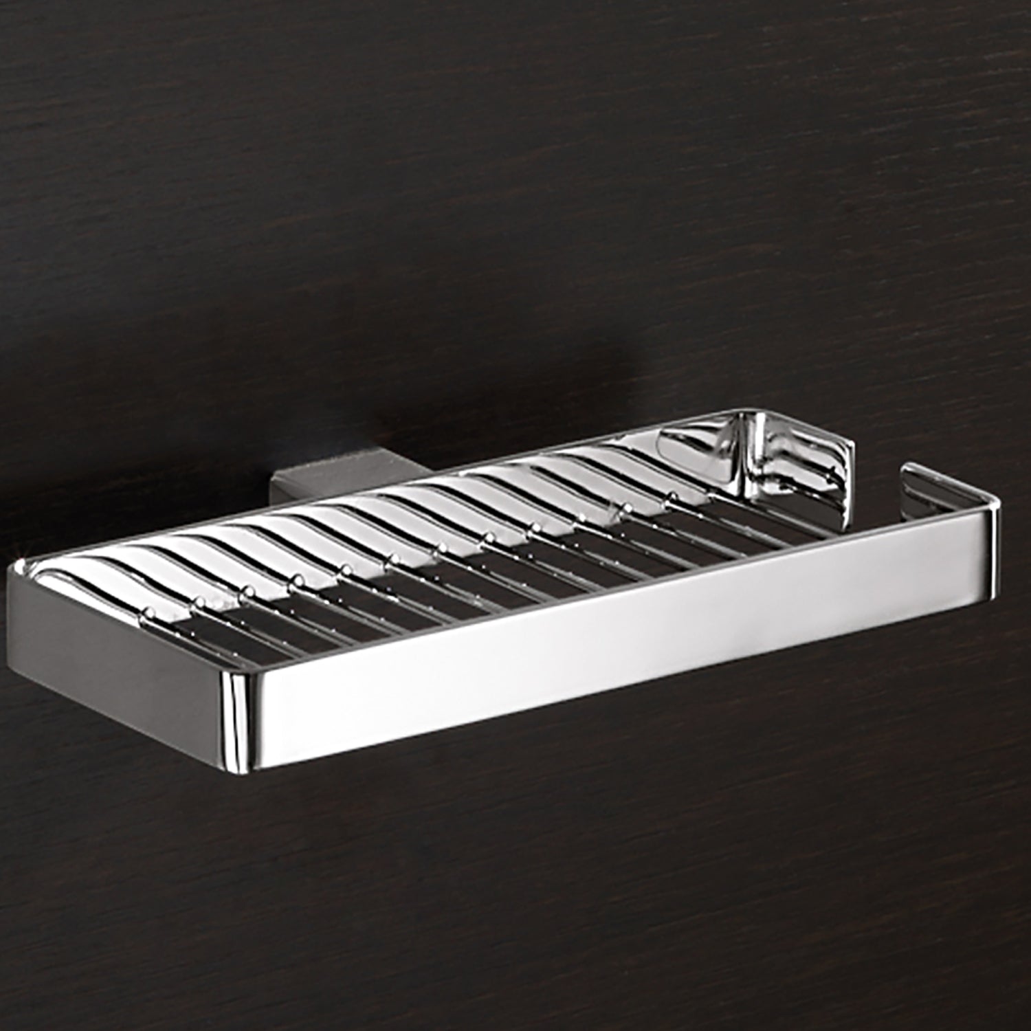 Portaoggetti doccia doppio a parete Gedy serie Lounge - Cromato