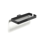 Portaoggetti doccia doppio a parete Gedy serie Lounge - Nero Matt