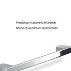 Portasalviette a parete Gedy serie Lounge 30 cm - Cromato