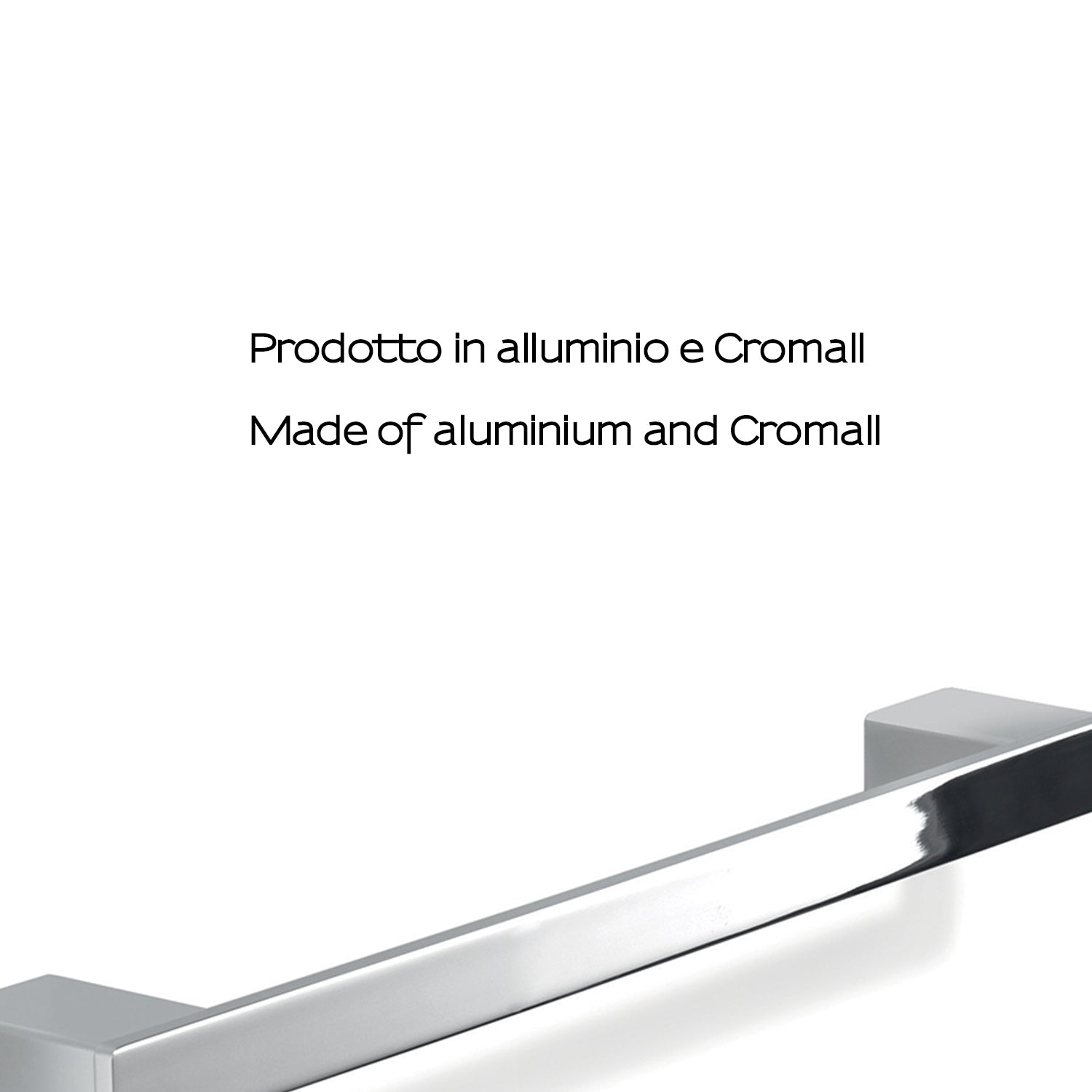 Portasalviette a parete Gedy serie Lounge 30 cm - Cromato