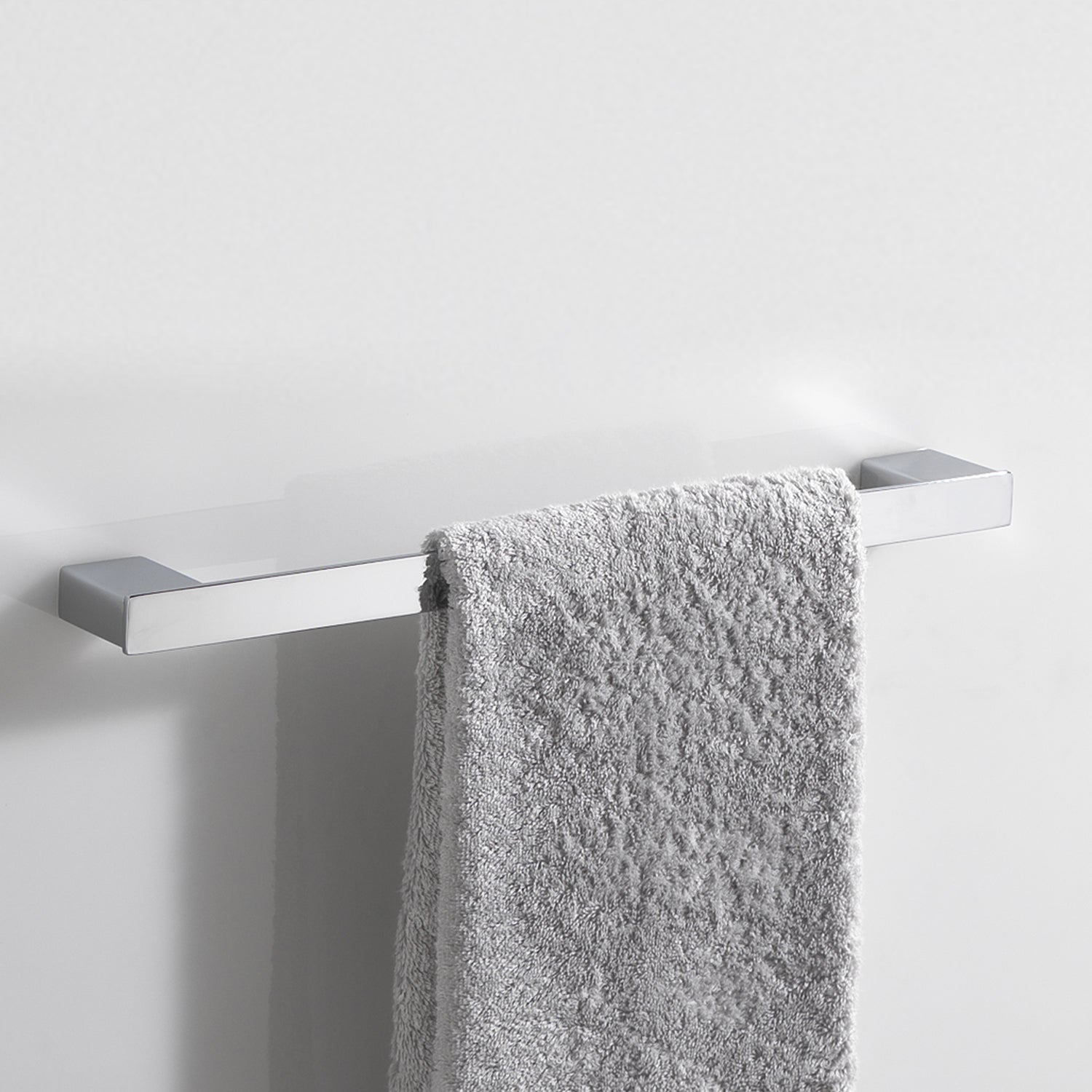 Portasalviette a parete Gedy serie Lounge 45 cm - Cromato