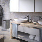 Portasalviette a snodo Gedy serie Lounge - Nero Matt