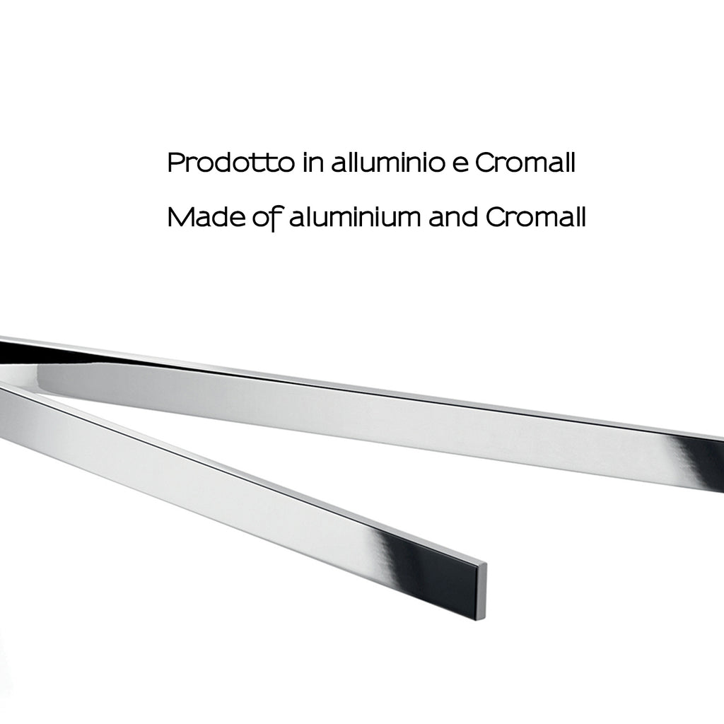 Portasalviette a snodo Gedy serie Lounge - Cromato