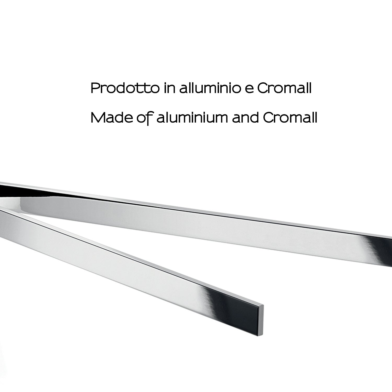 Portasalviette a snodo Gedy serie Lounge - Cromato