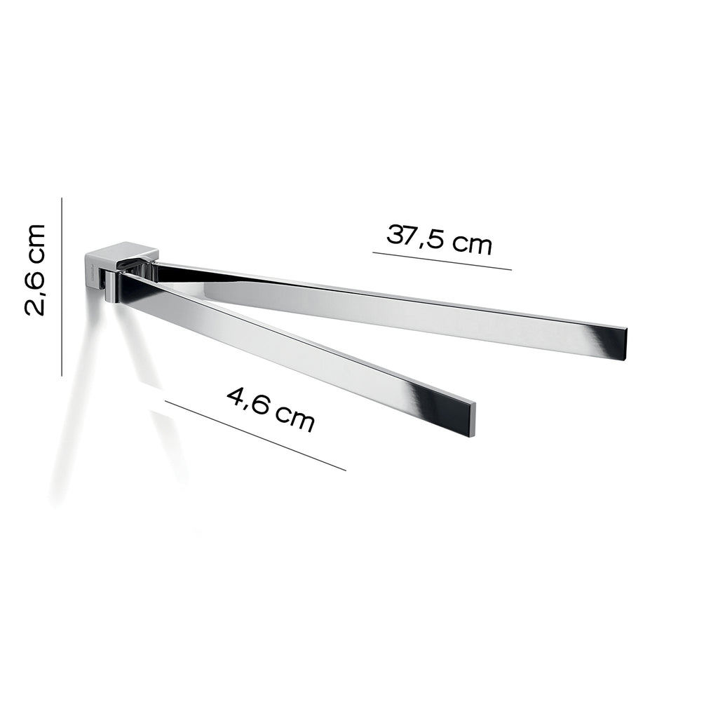 Portasalviette a snodo Gedy serie Lounge - Cromato