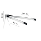 Portasalviette a snodo Gedy serie Lounge - Cromato