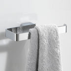 Portasalviette ad anello Gedy serie Lounge - Cromato