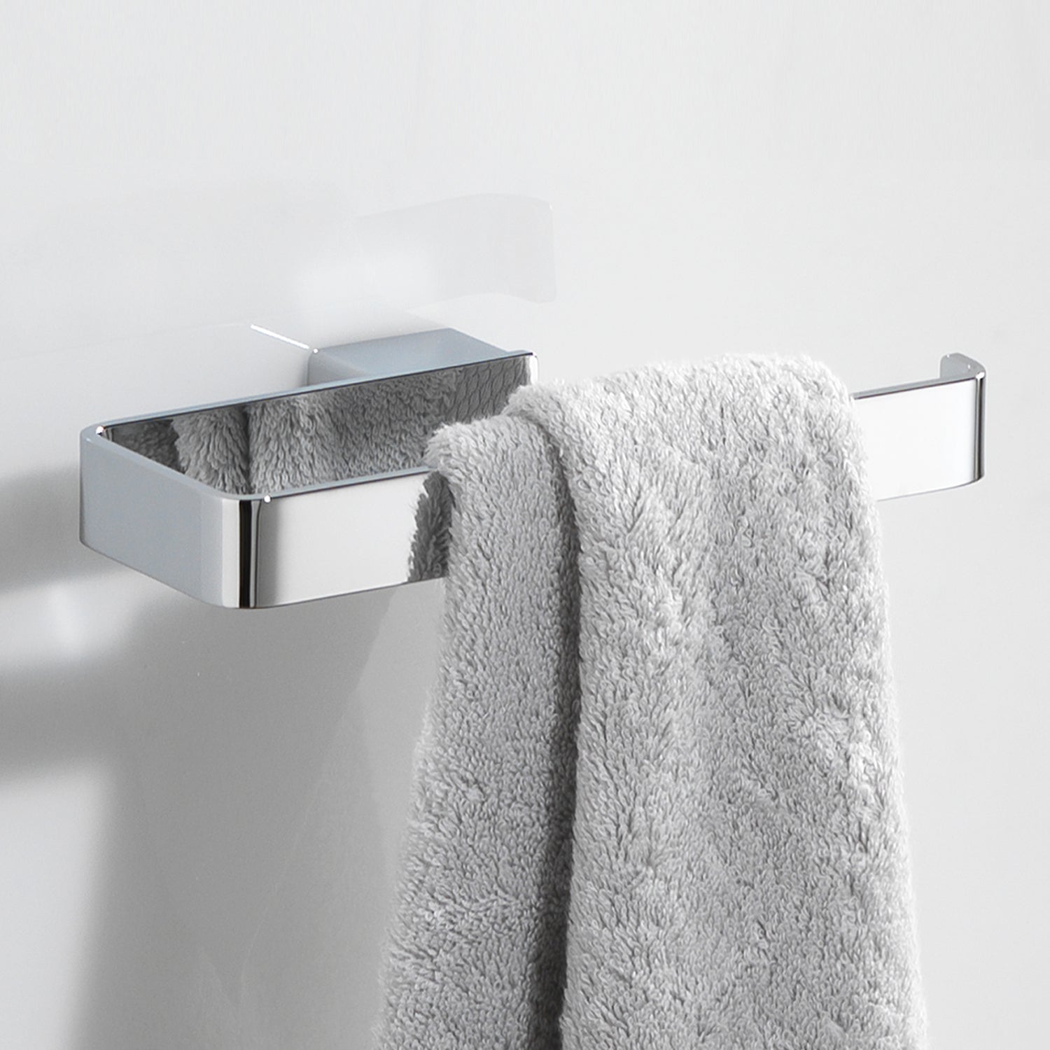 Portasalviette ad anello Gedy serie Lounge - Cromato