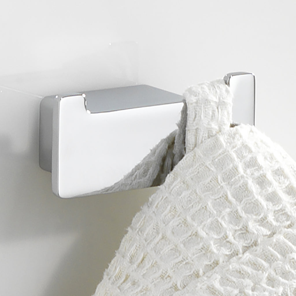 Appendiabiti doppio a parete Gedy serie Lounge - Cromato