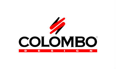 Piantana con porta rotolo e porta scopino in ottone Square di Colombo Design