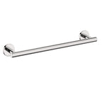 Porta asciugamani a muro in ottone cromato della collezione 'Architect s+' by Cosmic cm 45