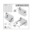 Porta asciugamani a muro in ottone cromato della collezione 'Architect s+' by Cosmic cm 45