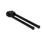 Porta asciugamani snodevole a muro in ottone verniciato della collezione 'Architect s+' by Cosmic cm 8x40