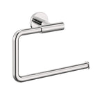 Porta asciugamani a muro ad anello in ottone cromato della collezione 'Architect s+' by Cosmic cm 23x8