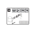 Bicchiere porta spazzolino a muro in acciaio della collezione 'Logic' by Cosmic - Satinato