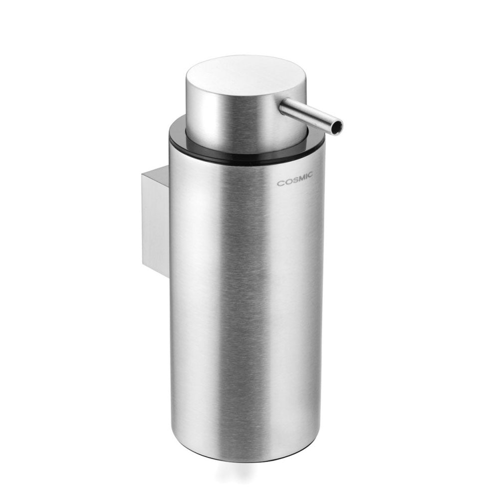 Dispenser sapone a muro in acciaio della collezione 'Logic' by Cosmic - Satinato