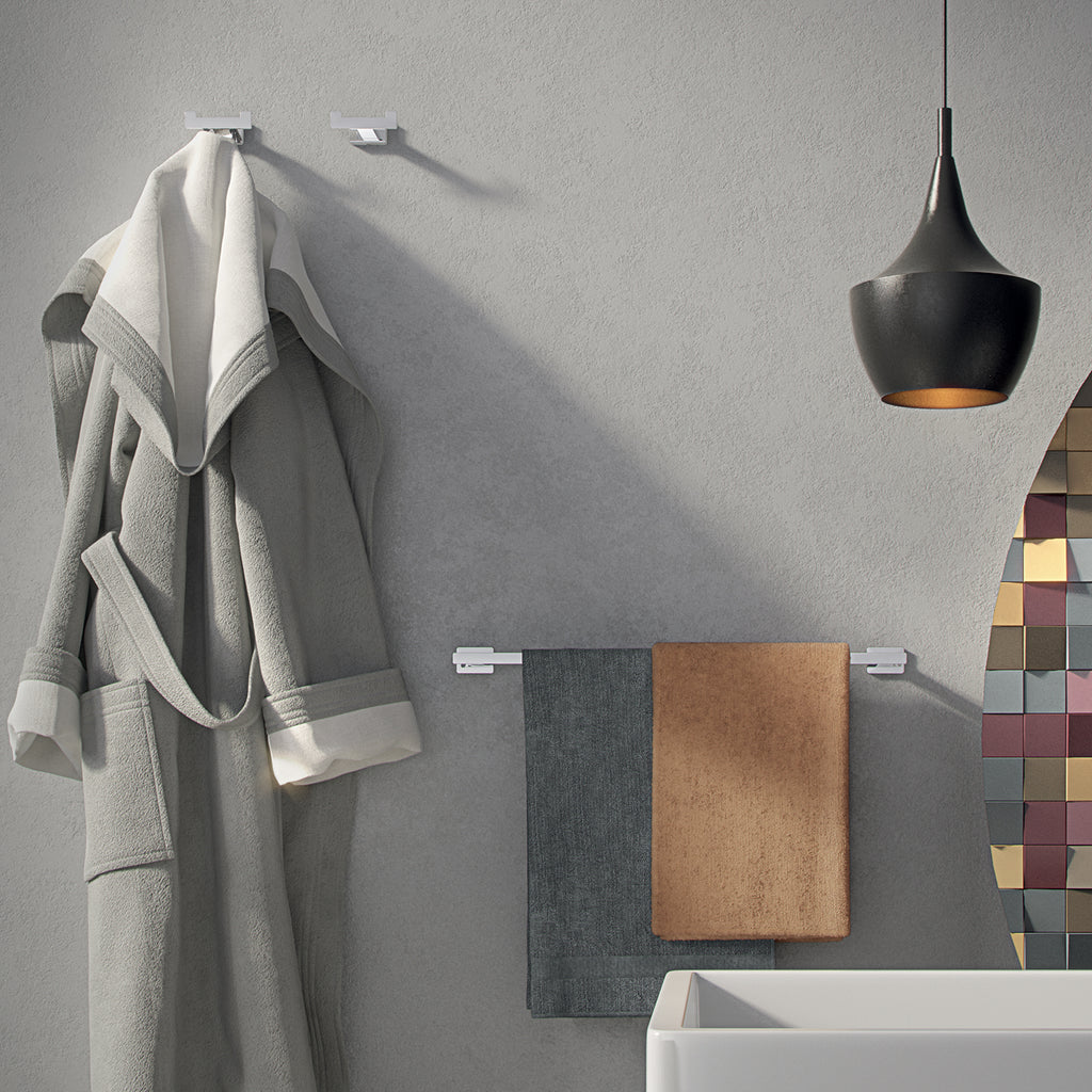 Portasalviette a parete Gedy modello Atena da 60 cm - Cromato