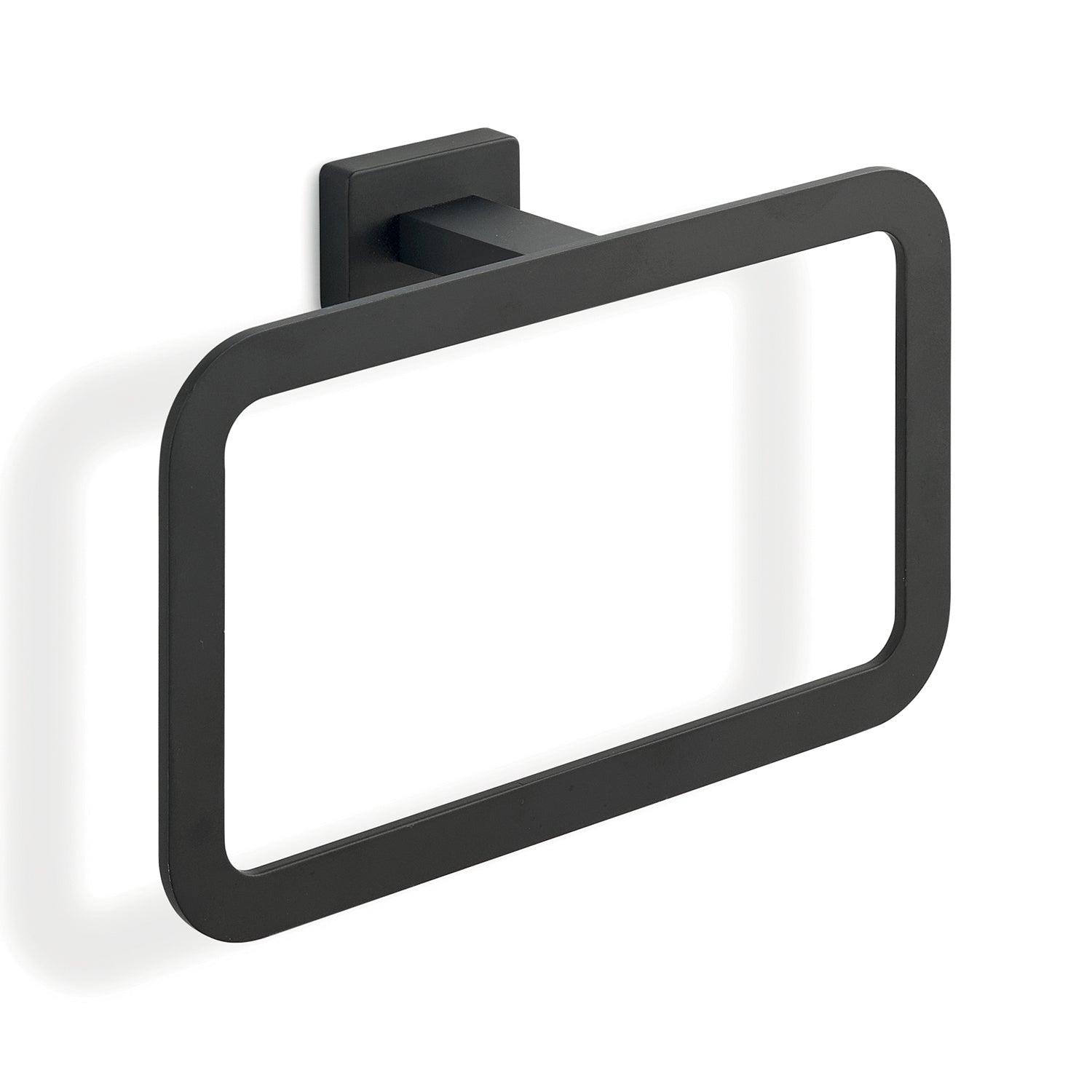 Portasalviette ad anello in Acciaio Inox Gedy modello Atena - Nero Matt