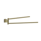 Porta asciugamani a snodo in Acciaio Inox Gedy serie Tonale - Oro Matt
