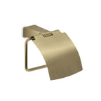 Portarotolo coperto a parete in Acciaio Inox Gedy modello Tonale - Oro Matt