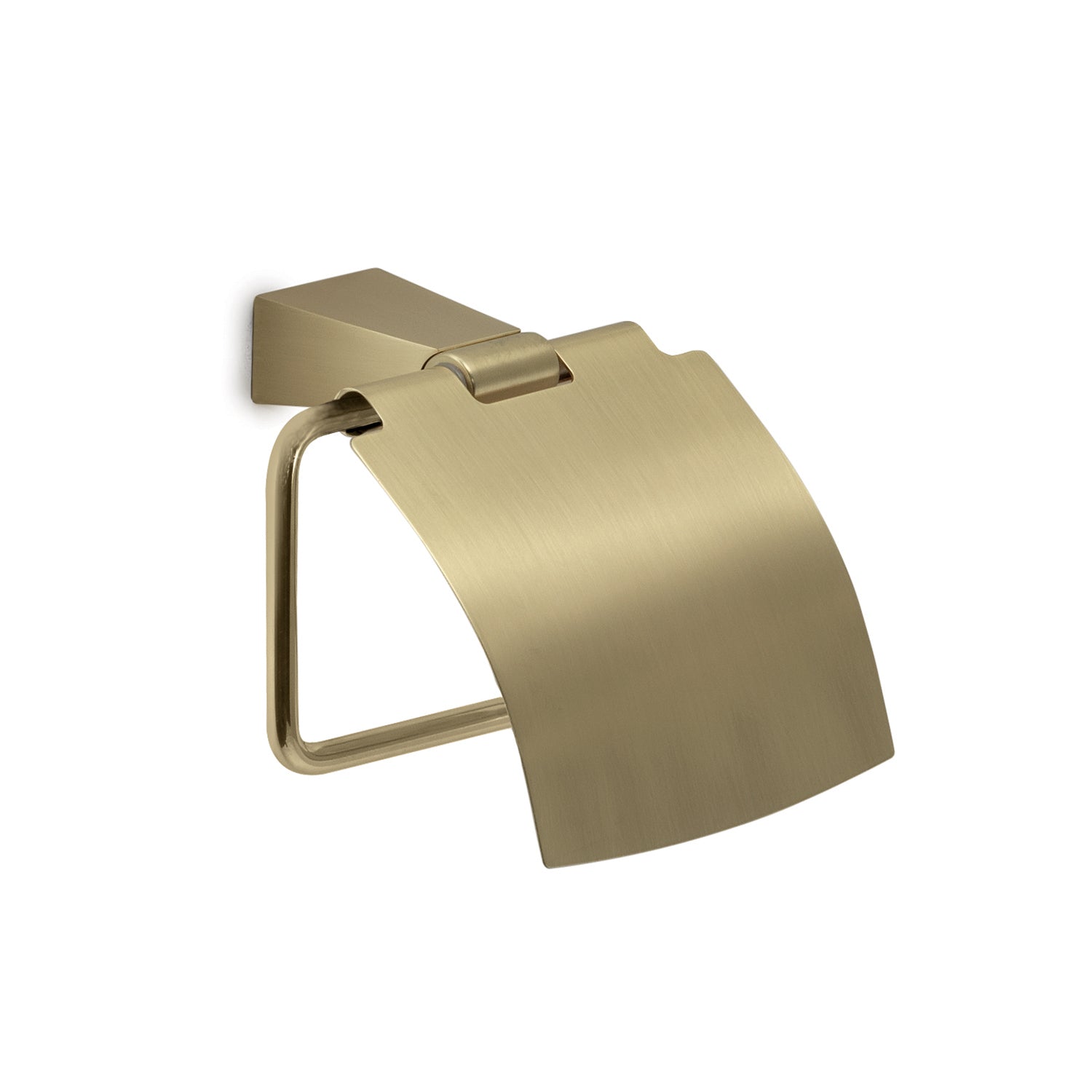 Portarotolo coperto a parete in Acciaio Inox Gedy modello Tonale - Oro Matt