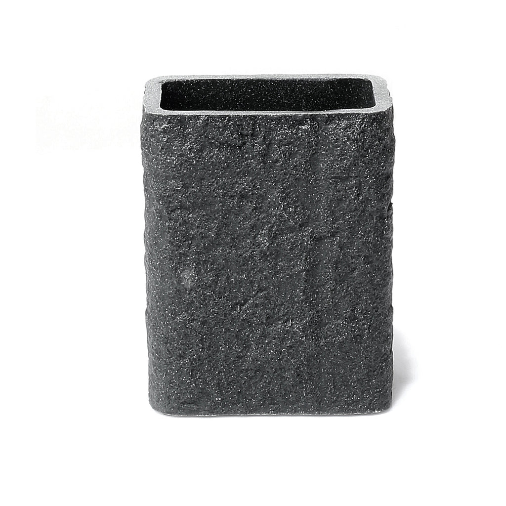 Portaspazzolini da appoggio Gedy serie Aries - Antracite