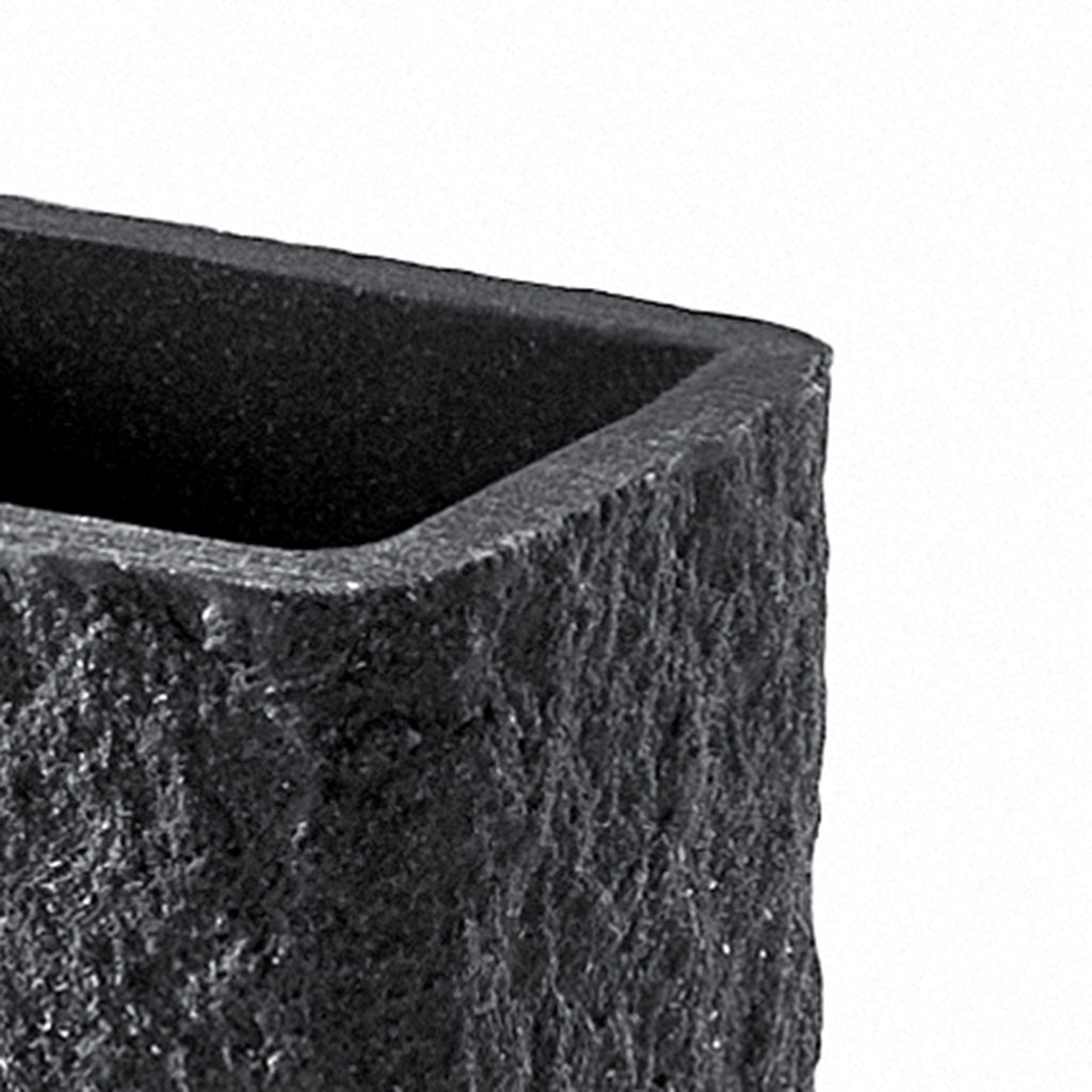 Portaspazzolini da appoggio Gedy serie Aries - Antracite