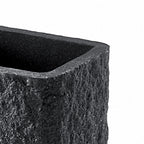 Portaspazzolini da appoggio Gedy serie Aries - Antracite