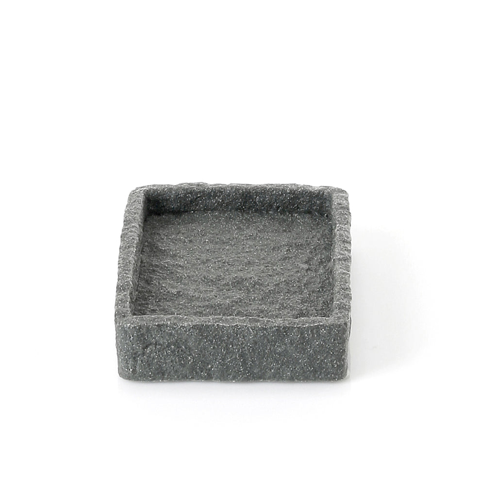 Portasapone da appoggio Gedy modello Aries - Grigio