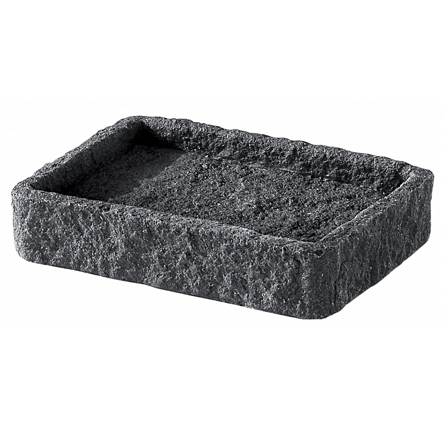 Portasapone da appoggio Gedy modello Aries - Antracite