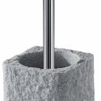 Scopino da appoggio con ciuffo in setole Gedy modello Aries - Grigio