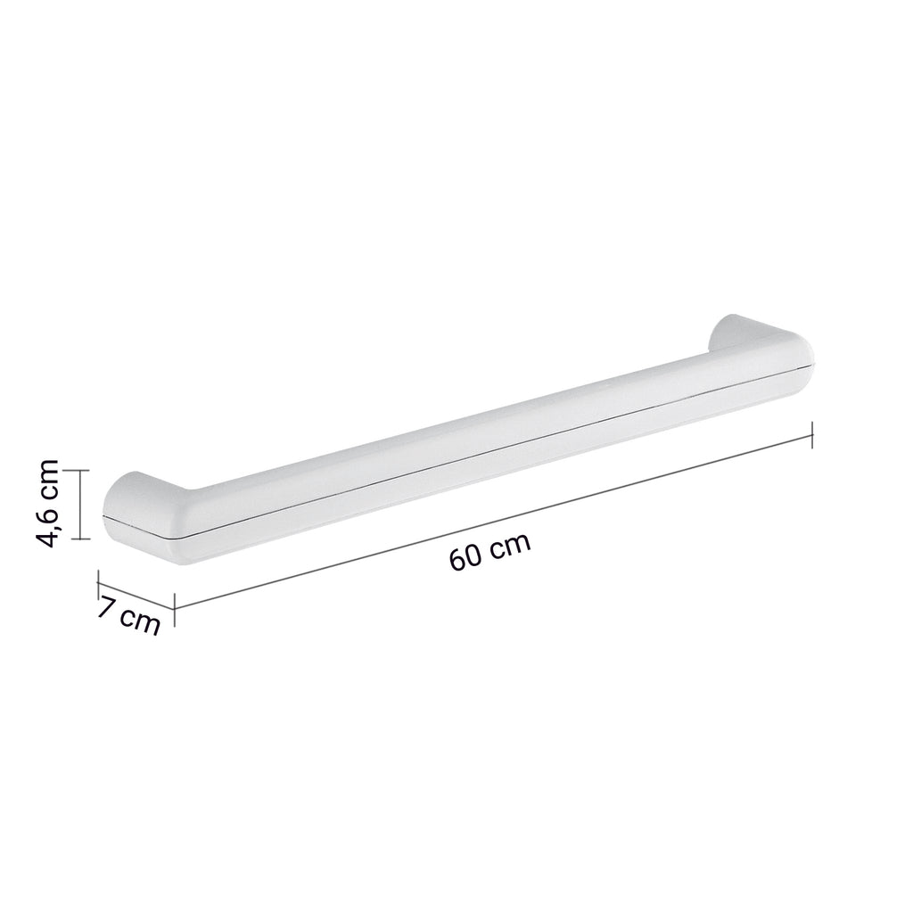 Porta asciugamani 60 cm di Gedy serie 2900 - Bianco