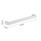 Porta asciugamani 60 cm di Gedy serie 2900 - Bianco